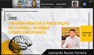 Seminário aborda transparência e prestação de contas durante Semana do Aprendizado