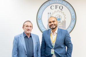 CFQ recebe representante da Petrobras em visita à sede do Conselho Federal