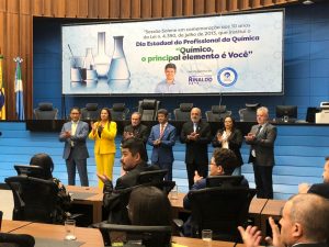 CFQ participa de cerimônia que comemora dez anos do Dia Estadual do Profissional da Química no Mato Grosso do Sul