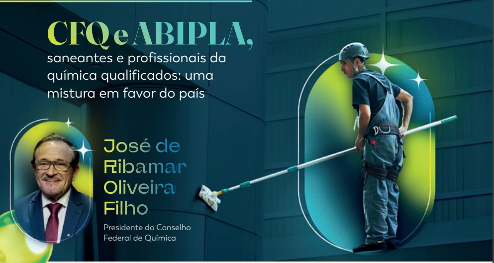 Anuário da ABIPLA traz matéria sobre parceria com Sistema CFQ/CRQs