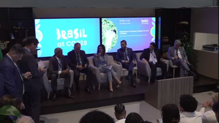 Em painel na COP28, gestores defendem planejamento e investimento em ações de adaptação climática