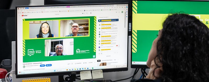 Profissionais da Química debatem desafios e avanços na indústria de celulose e papel no “Falas da Química”