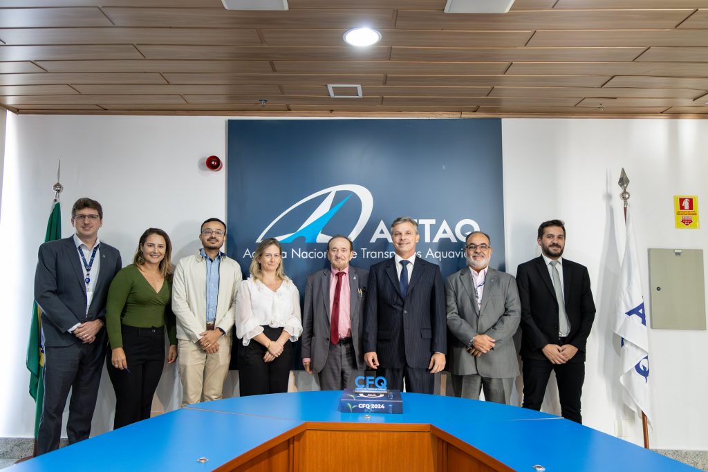 CFQ formaliza cessão de uso de sistema criado pela Agência Nacional de Transportes Aquaviários (ANTAQ) e desenha parcerias com a agência