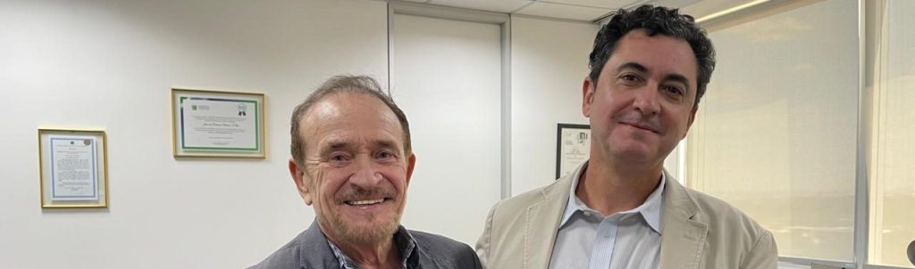 Pesquisador da Embrapa e vencedor de categoria no Prêmio Talentos CFQ faz visita ao presidente José de Ribamar Oliveira Filho