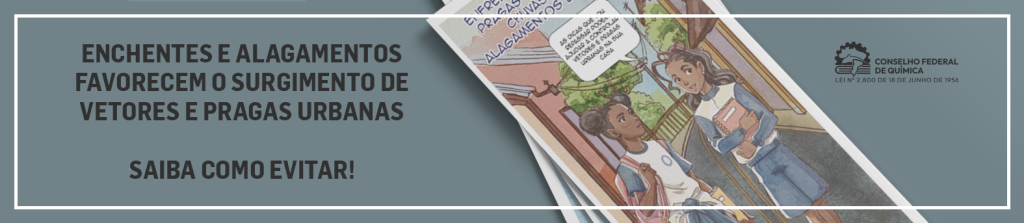 Cartilhas do CFQ: estratégias de prevenção e controle de pragas após chuvas e alagamentos