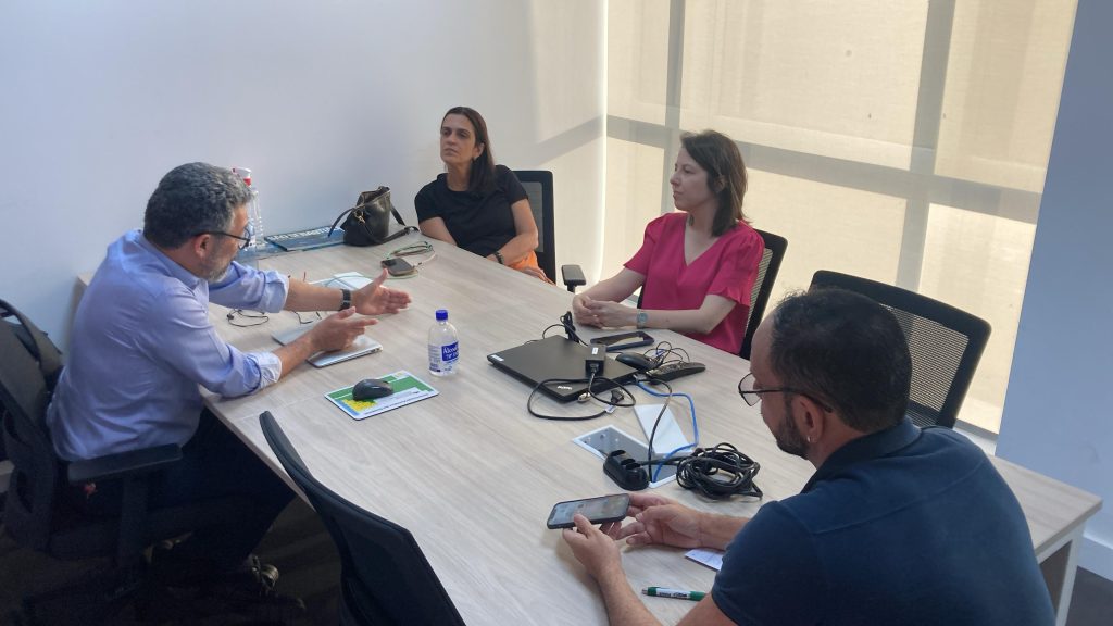 CFQ recebe professoras e pesquisadoras da UnB, em visita de cortesia e diálogo sobre a comunidade universitária