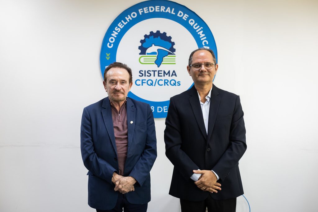 Presidente do CFQ recebe vice-presidente da ABEQ, entidade que congrega os Engenheiros Químicos, e defende aproximação