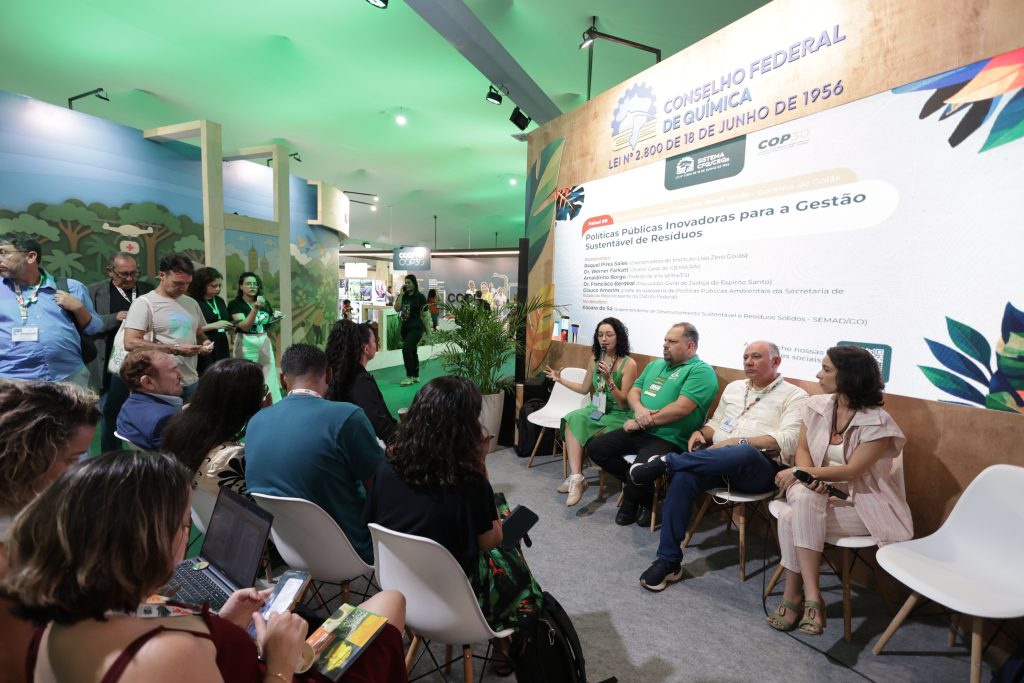 Políticas públicas inovadoras para gestão sustentável de resíduos são destaque em painel do CFQ na COP 30