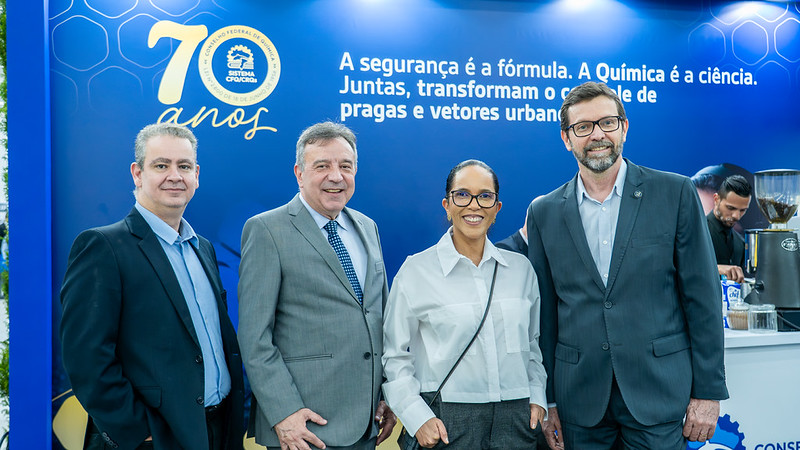 Expoprag celebra 30 anos com foco em inovação e CFQ ressalta que responsabilidade técnica qualificada reforça a segurança Química e sanitária