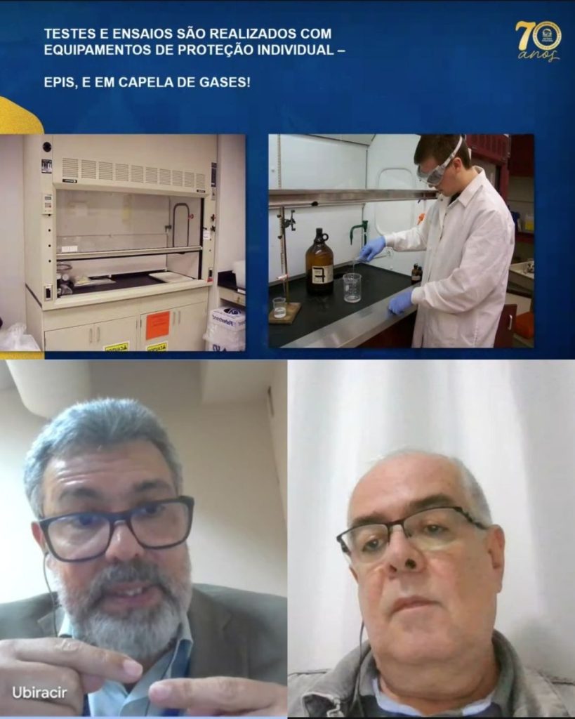 Sistema CFQ/CRQs alerta para riscos de misturas caseiras de produtos de limpeza no 4º SIMPROFQUI
